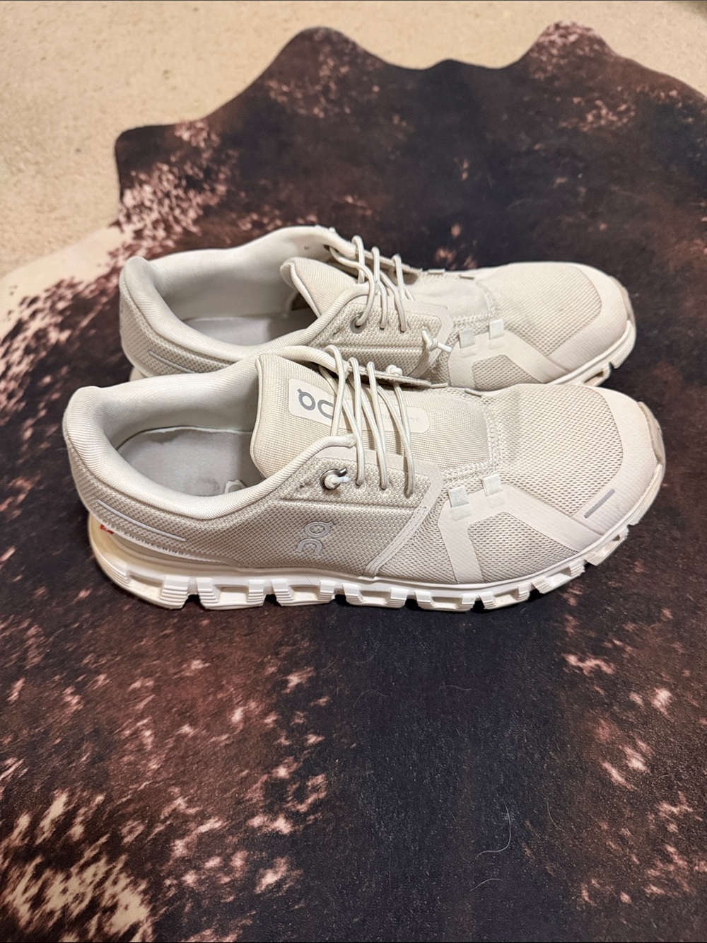 On Running Women's Sneakers in Light Beige/Cream